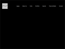 Tablet Screenshot of pgpatkiarchitects.com